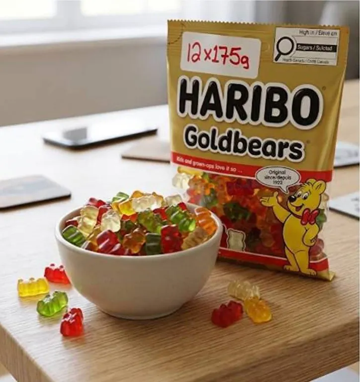 Haribo Goldbears Gummy Candy 12 Pack x 175g