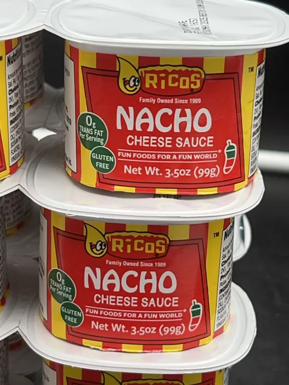 Ricos Nacho Cheese Sauce 16x3.5 oz Cups