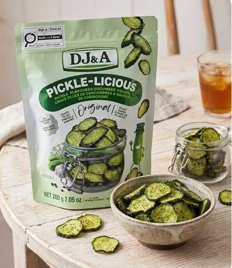 DJ&A Pickle-Licious Dried Cucumbers 200g