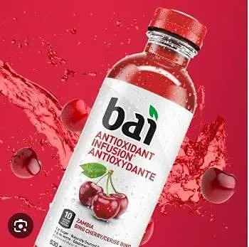 Bai Zambia Bing Cherry, 12 Bottles (530 mL)