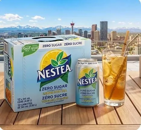Nestea Zero Sugar Lemon Iced Tea 12X355ML