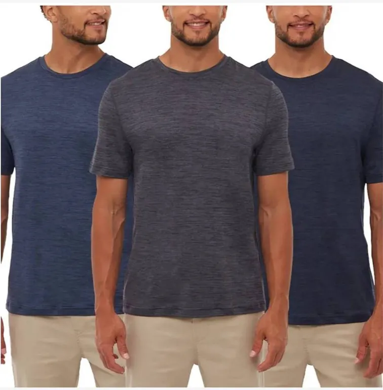 Bench Men's Active T-Shirts 3-Pack Large
