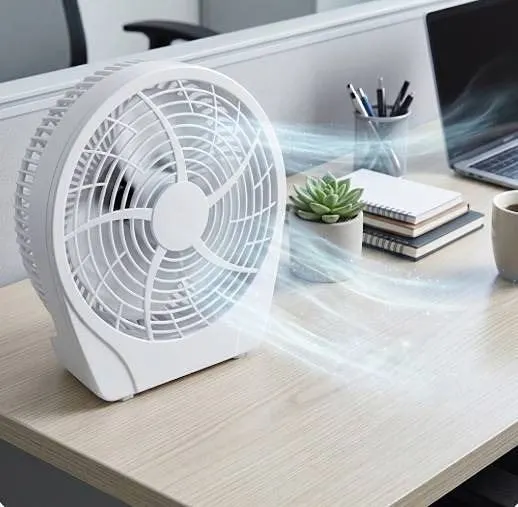 Cool Works 9" Desk Fan, 2 Speed Settings