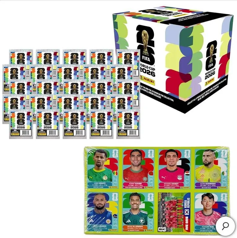 2026 FIFA World Cup Panini Sticker Box Set
