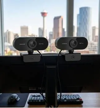 2 HD Full Web Cameras, New in Box