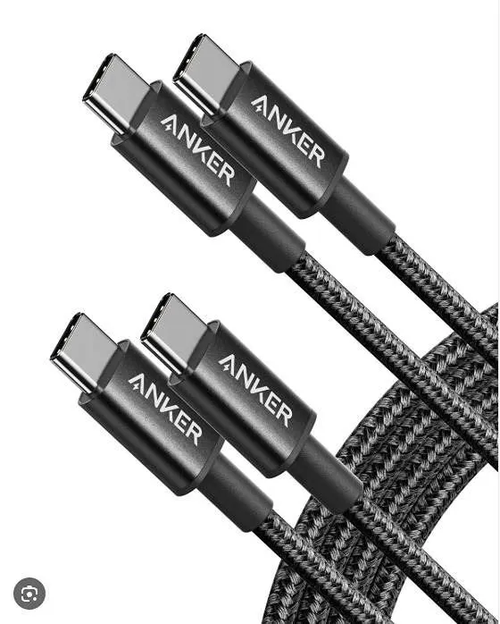 Anker 543 USB-C to USB-C Cable 6ft, 2-Pack