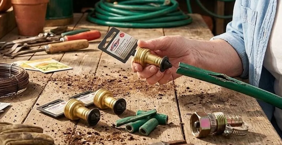Rain Wave Hose Repair Couplings, 7 Pieces