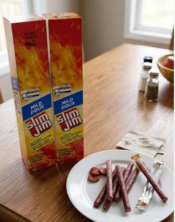 Slim Jim Mild Sausage Snack 2x24x27.5g