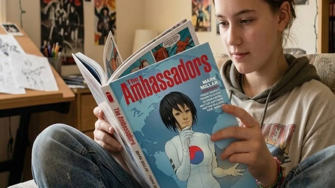 The Ambassadors Deluxe Hardcover Comic