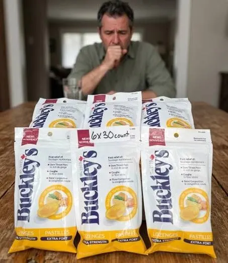 Buckley's Extra Strength Lozenges 6x30ct