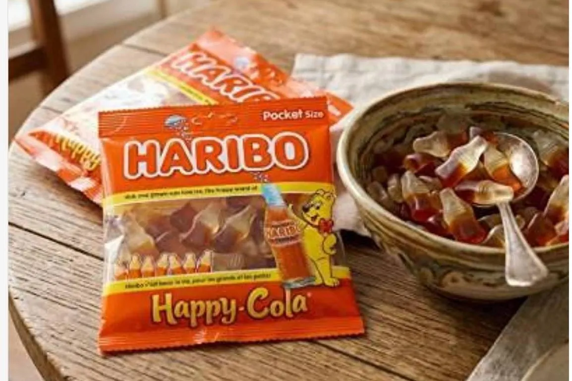 Haribo Happy Cola Gummy Candies 18-Pack x 60g