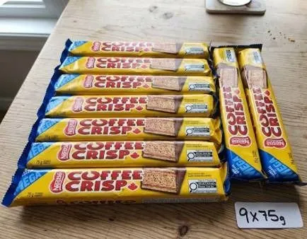 Nestlé Coffee Crisp Bars 9 x 75g