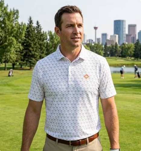 Versus All Golf Polo Shirt Size M