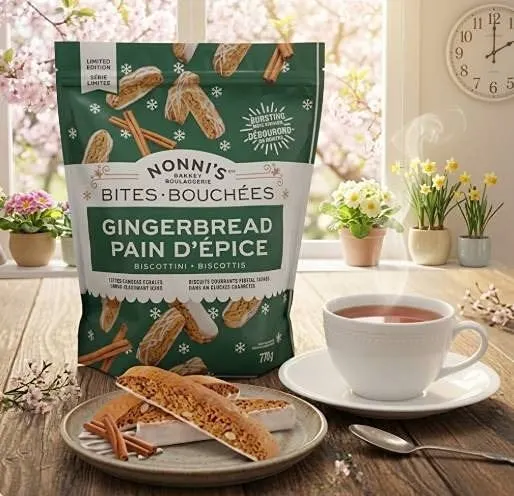 Nonni's Gingerbread Biscotti Bites, 794g