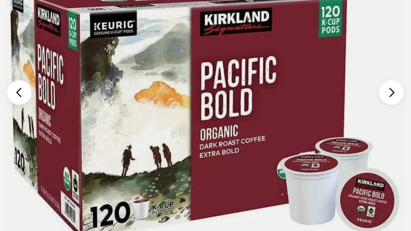 Kirkland Pacific Bold K-Cup Pods, 120 Ct