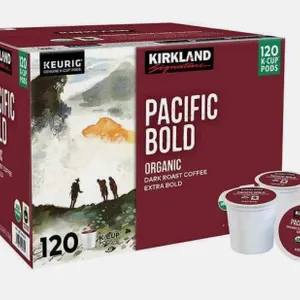 Kirkland Pacific Bold K-Cup Pods, 120 Ct