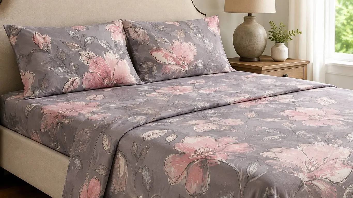 Comfy Bamboo World Radiance Queen Sheet Set ** Stock Image May Not Be Exact**
