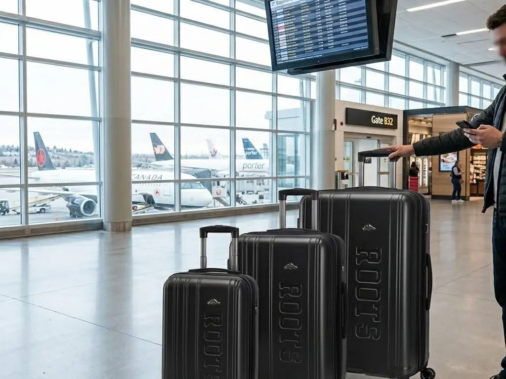 Roots Countryside 3-Piece Luggage Set