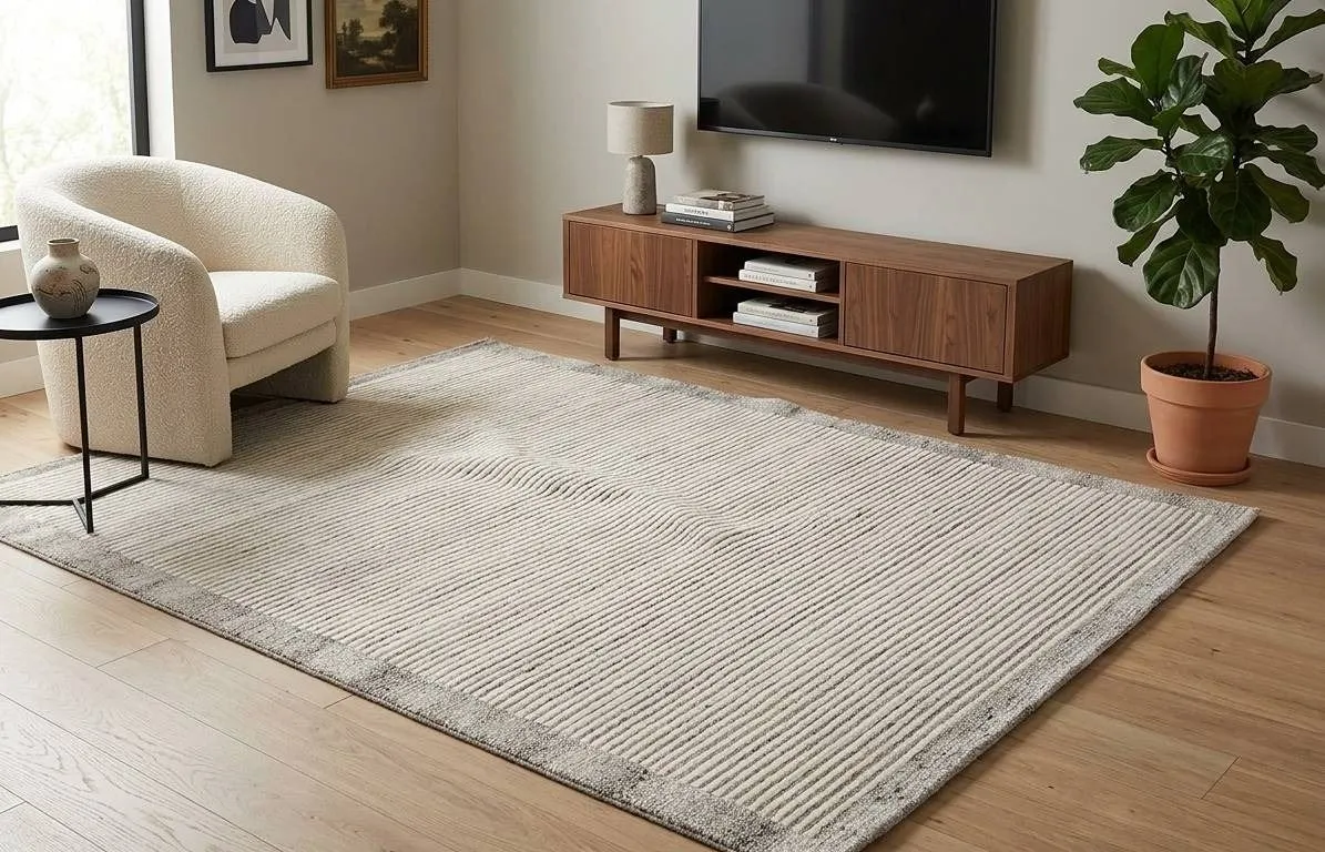 IKEA ELVARLI Rug 5'2" x 7'3" Wool Blend