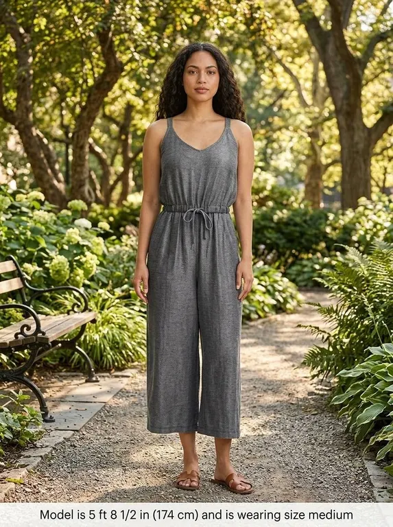 Splendid Small Denim Jumpsuit