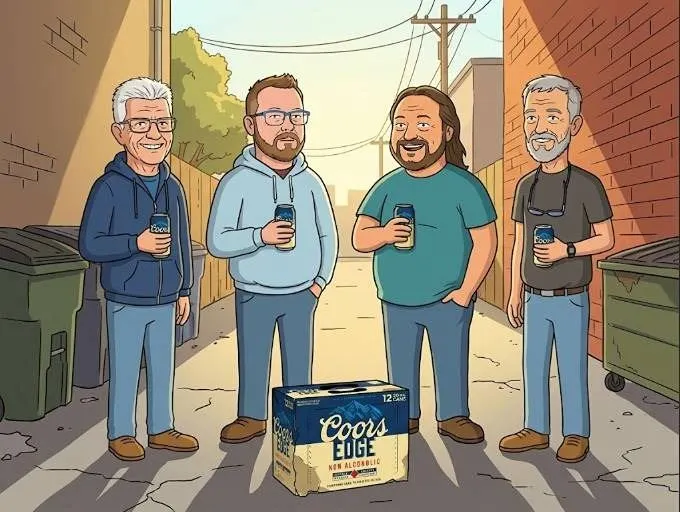 Coors Edge Non-Alcoholic Beer 12X355ML