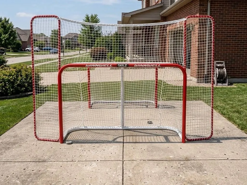 Winnwell 72" Hockey Net & Backstop Set