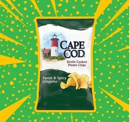 Cape Cod Sweet & Spicy Jalapeño Chips Pack 15x220g