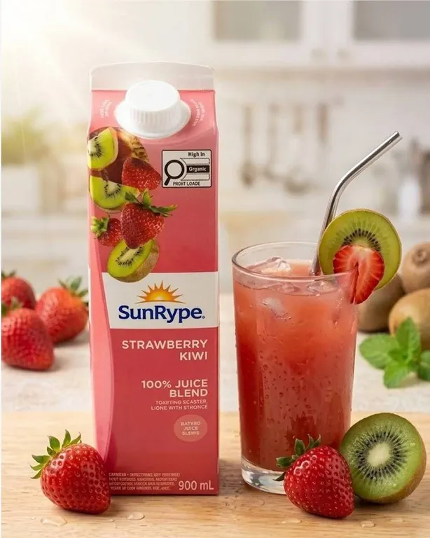SunRype Strawberry Kiwi Juice 900mL