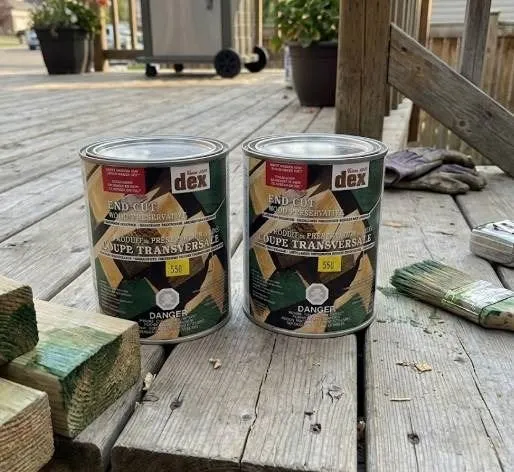 Dex End Cut Wood Preservative, Lot of 2