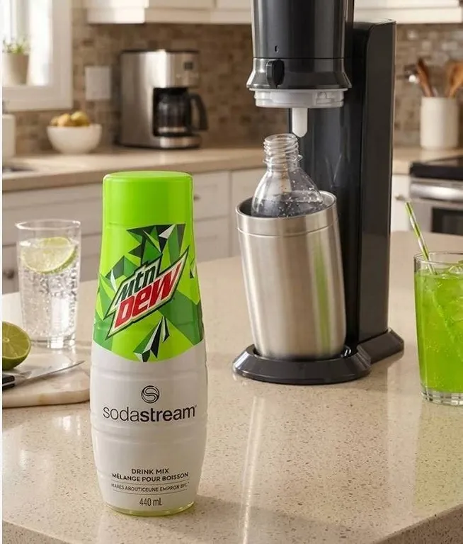 SodaStream Mountain Dew Drink Mix 440ml