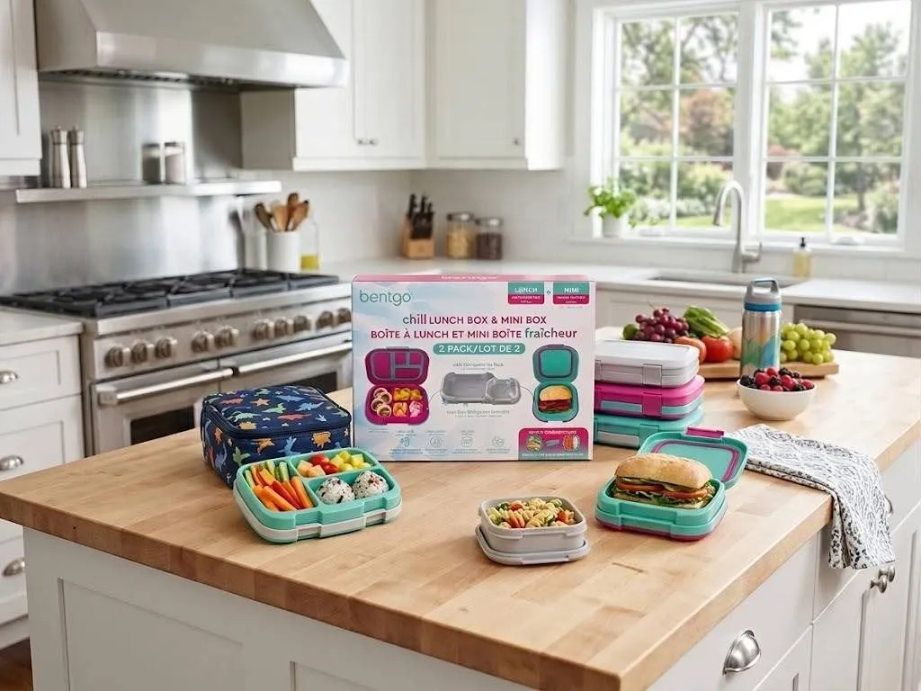 Bentgo Lunch Box and Mini Box Set
