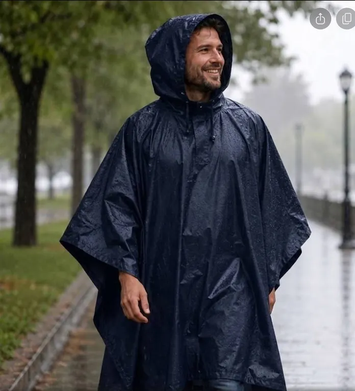 MIRA Safety M4 Military Poncho Small Navy
