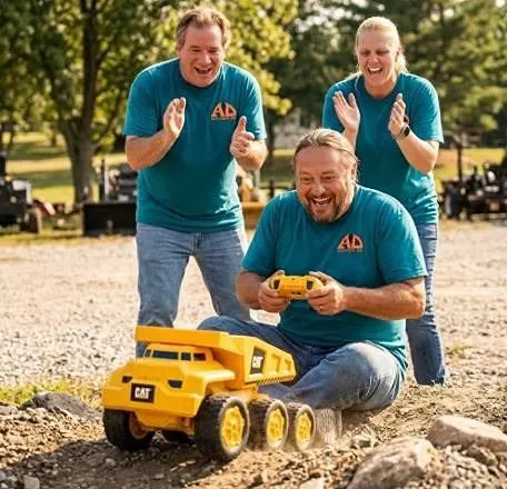 CAT Massive Mover RC Steel Excavator Toy