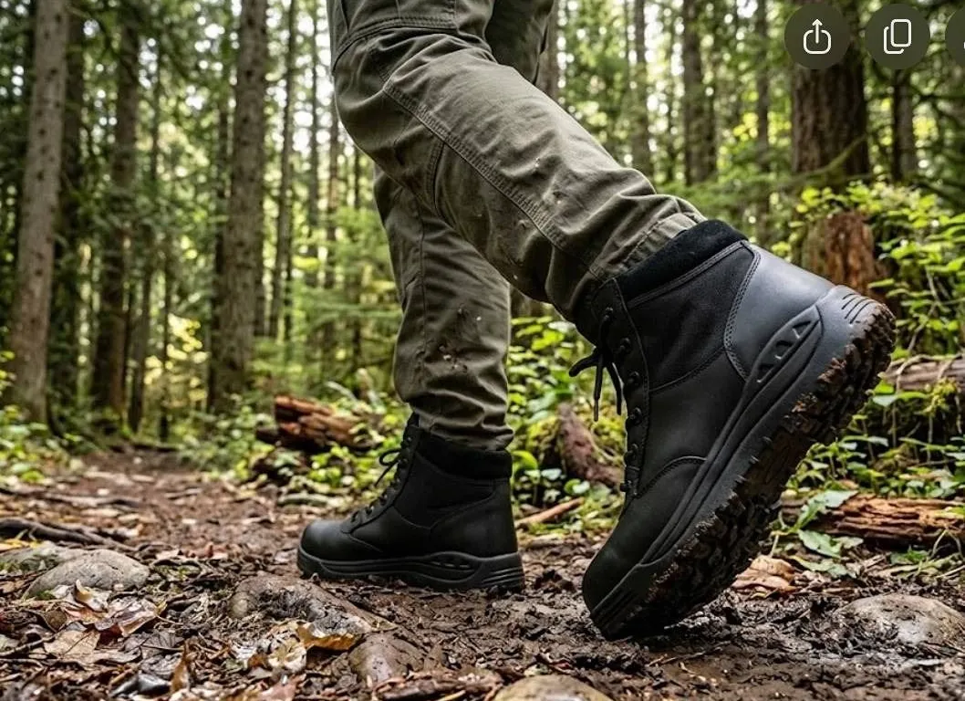 Rothco Forced Entry Composite Toe Tactical Boots - 6 Inch, Black Size 8