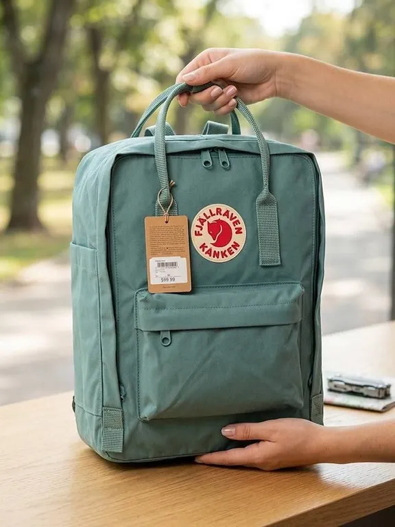 Fjällräven Kånken Frost Green Backpack
