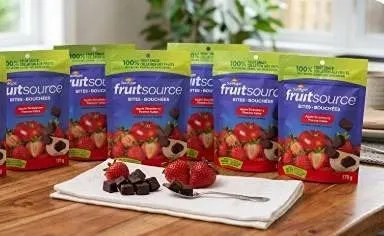 SunRype FruitSource Apple Strawberry Bites 12