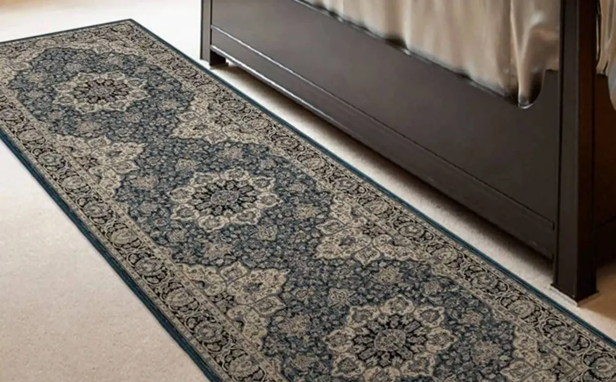 Area Rug 30" x 87" Patterned Runner **Stock Photo May Vary**