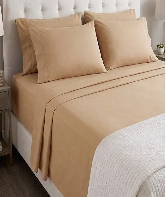 Comfy Bamboo World Queen Sheet 4 Pc Set