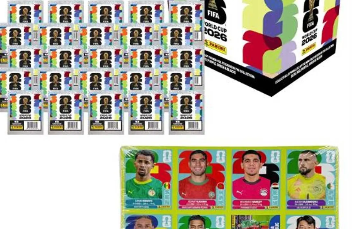 Panini FIFA World Cup 2026 Sticker Boxes Lot