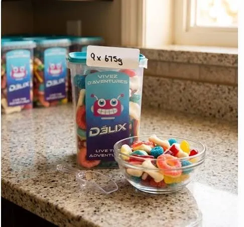 Delix Candy Assortment 9 x 675g Tubs