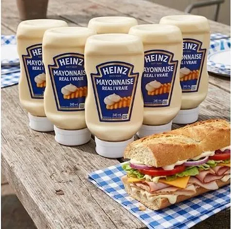 Heinz Mayonnaise 6x340mL Bottle