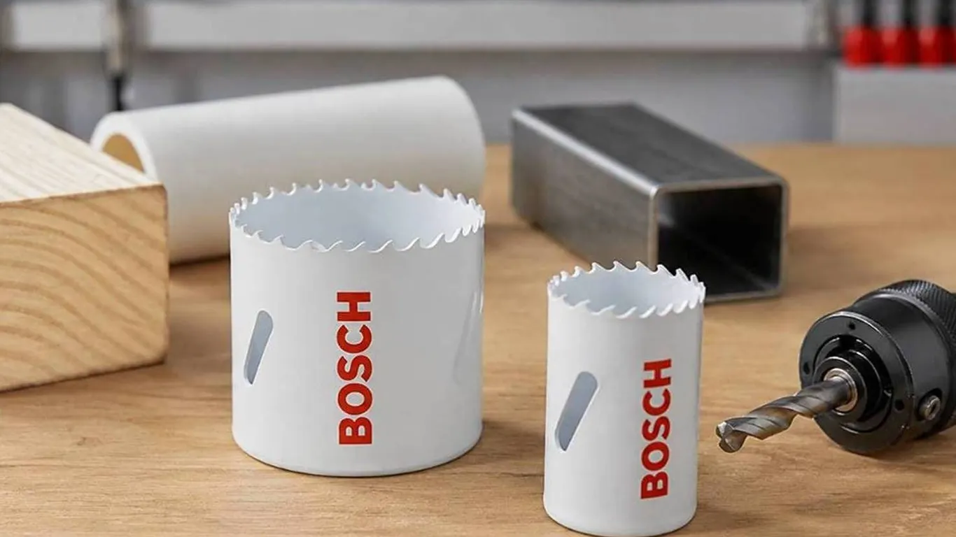 Bosch Bi-metal Hole Saw Set, 1 1/8" and 3 7/8