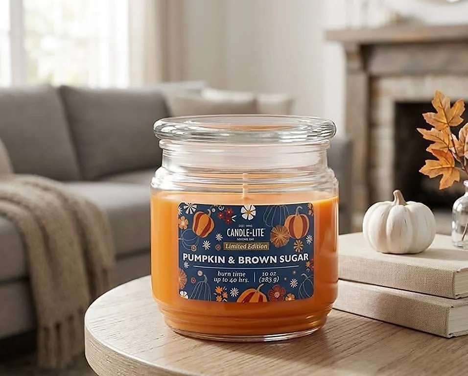 4 Candle-Lite Pumpkin & Brown Sugar 10