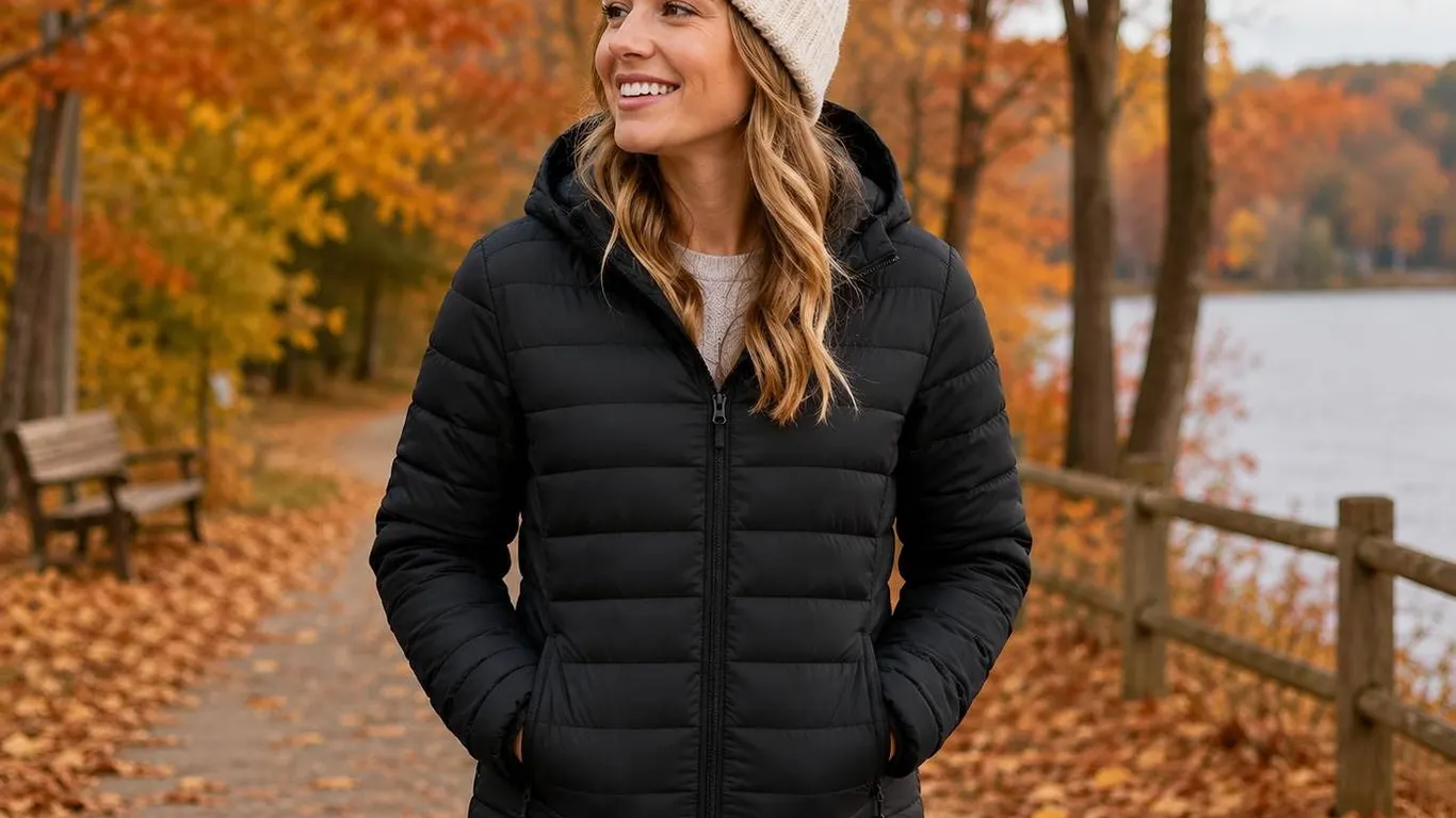 Bench Packable Jacket, Size Medium