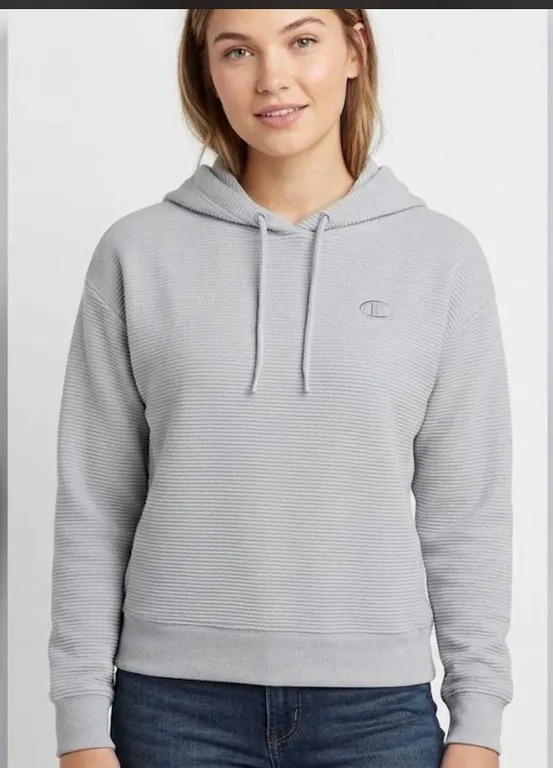 Champion XL/TTG Light Gray Hoodie