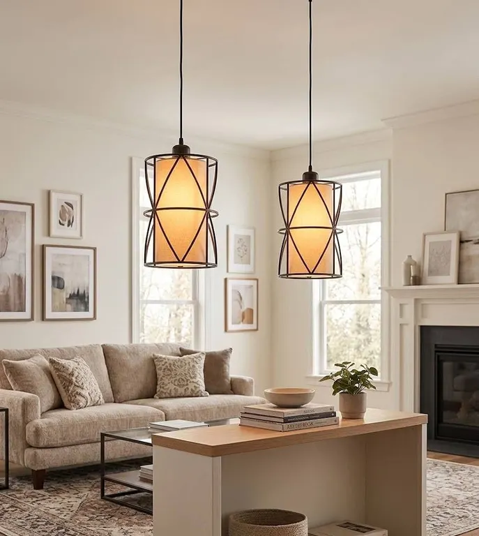 Dnshjue Pendant Light 2 Pack