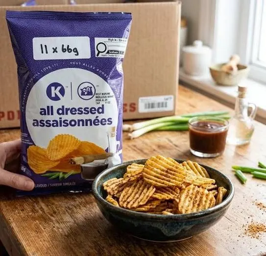 K All Dressed Assaisonnées Chips 66g