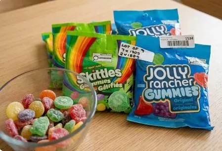 Skittles and Jolly Rancher Gummies Lot