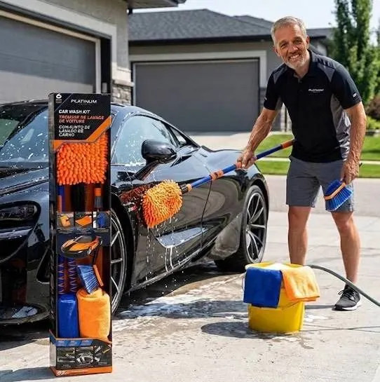 Platinum Series Car Wash Kit, 6 Piece