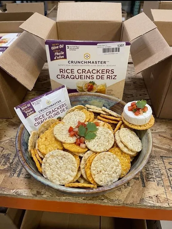 Crunchmaster Toasted Sesame Rice Crackers